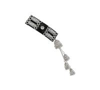 Accessoires de cheveux à pompons tendance - Pinces à cheveux ethniques uniques avec breloque à pompon - Pour ceux qui aiment les styles distinctifs