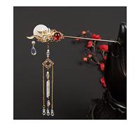 HIFFEY Accessoires de Cheveux Chinois bâtons de Cheveux Hanfu épingles à Cheveux en métal Gland épingle à Cheveux Ornements Anciens Coiffure (Color : J)