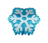 Accessoires de cheveux de Noël en acrylique étincelant pour les fêtes de vacances et les réunions de famille Pinces à cheveux sans danger pour les enfants