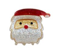 Accessoires de cheveux de Noël en acrylique étincelant pour les fêtes de vacances et les réunions de famille Pinces à cheveux sans danger pour les enfants