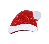 Accessoires de cheveux de Noël en acrylique étincelant pour les fêtes de vacances et les réunions de famille Pinces à cheveux sans danger pour les enfants