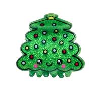 Accessoires de cheveux de Noël en acrylique étincelant pour les fêtes de vacances et les réunions de famille Pinces à cheveux sans danger pour les enfants