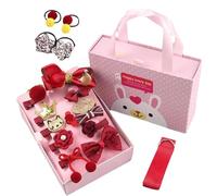 Accessoires de cheveux de petite fille, accessoires pour les cheveux pour les filles, Accessoires de cheveux à paillettes pour filles, Ensemble de 18 épingles à cheveux princesse élégante, assortiment