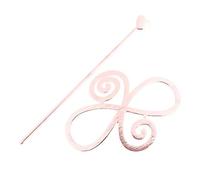 Accessoires de cheveux d'épingle de châle d'épingle de glissière de flèche en métal vintage de flèche, couleur d'or rose élégante et populaire Beautiful design