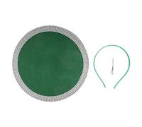 Accessoires de cheveux en maille Europe et aux États-Unis, pour mariée, fête, bal de fin d'année, saison, accessoires de tennis (vert, 26 cm)