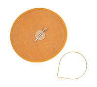Accessoires de cheveux en maille Europe et aux États-Unis, pour mariée, fête, bal de fin d'année, saison, accessoires de tennis (jaune, 26 cm)