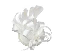 Accessoires de cheveux en maille Europe et aux États-Unis, pour mariée, fête, bal de fin d'année, saison (blanc, 13 cm)