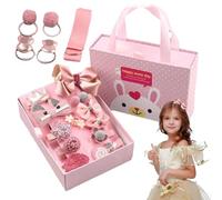 Accessoires de cheveux pour garçons pour filles, accessoires pour cheveux pour filles - Pinces à cheveux mignonnes | Ensemble de 18 épingles à cheveux élégantes de princesse, une petite tête de casque