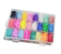 Accessoires de coiffure élastiques pour fille avec outils de coiffure et cutter pour une utilisation facile par les enfants et les tout-petits