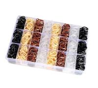 Accessoires de coiffure élastiques pour fille avec outils de coiffure et cutter pour une utilisation facile par les enfants et les tout-petits