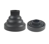 Accessoires De Coiffure En Silicone : Diffuseur Universel For Cheveux Bouclés, Compatible Avec Sèche-cheveux Et Sèche-cheveux À Séchage Rapide.(Black 1pcs)