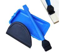 Accessoires de colle pour menuiserie - Set d'applicateurs de colle en silicone | Brosse et plateau épandeur de colle, kit complet et multifonctionnel de colle en silicone pour carpin