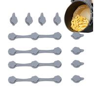 Accessoires de contrôle d'air - Aimants en silicone, lot de 4 pièces, support robuste | Substituteurs magnétiques anti-corure, fixation facile du papier, idéal pour les camps familiaux pour les