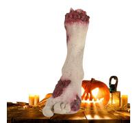 Accessoires de corps mort d'Halloween | Mains coupées et pieds effrayants Décorations de fête - Accessoires effrayants - Faux corps morts sanglants - Affichage de coin au sol Maison hantée Film
