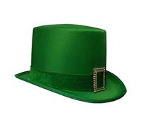 Accessoires de Costume de Saint Cylindre : Chapeau Fedora Vert, pour Les Fêtes Religieuses, pour, Ruban Vert