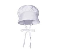 Accessoires de costume de soubrette à volants - Ensemble de costume colonial blanc - Casquettes coloniales - Bonnet - Tablier - Costume de pionnières pour filles