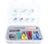 Accessoires de Couture, Outil de kit de Pointe de Fabricant de Ruban de Reliure de Biais de Tissu pour la Couture et Le Quilting