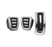 Accessoires De Couverture Pédale Voiture Pour VW Pour Polo Pour Bora Pour Jetta Pour Golf 4 MK4 IV Pour Pédale Frein Repose-Pieds(MT 3pcs)