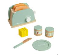 Accessoires de cuisine grille-pain 11Pcs, Teamson Kids, vert, 16 X 10 X 10
