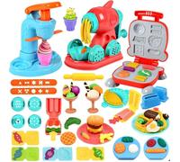 Playtastic Accessoires de cuisine pour pâte à modeler - 51 pièces