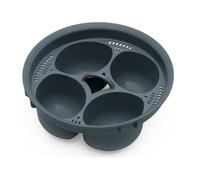 Accessoires de cuisine - Thermomix - 4 Moules Oeuf Panier Vapeur - 110 ml - Matériau alimentaire - Blanc