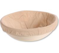 Accessoires de cuisson, Panier à pain pour faire lever la pâte KESPER Panier de fermentation, rond ø 25 cm, H : 8 cm 19631