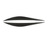 Accessoires De Décoration De Garniture D'autocollant De Sourcils De Phare De Voiture En Fibre De Pour -Série 3 F30 320i 325i 316i