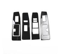 Accessoires De Décoration D'intérieur Voiture, Panneau Commande Fenêtres, Moulures Style Intérieur, Autocollants Pour Lexus ES 2013 2014 anti-poussière(Noir)