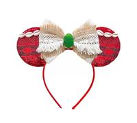 Accessoires de déguisement Moana pour filles - Bandeau et accessoires de costume Moana pour enfants - Cadeaux de fête d'Halloween et de Noël (rouge 1)