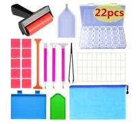 Accessoires de Diamond Painting - Diamond - 22 Pcs - Outils avancés - Mixte - Couleur variée