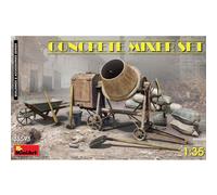 MiniArt Set d'accessoires de modélisme 35593 Bétonnière Gris