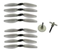 Accessoires de Drone quadrirotor Pliant Compatible avec X500 X30 Z6, pièces de Rechange compatibles, hélices, Moteurs à Engrenages, Protections Holyst HS175(Navy Blue)