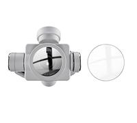 Accessoires de drones For DJI PHANTOM 4 PRO protecteur d'objectif de caméra anti-rayures HD Film de lentille en verre trempé de protection for accessoires PHANTOM 4 PRO remplaçable ( Size : 1 Pcs , Co