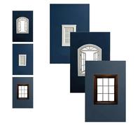 Accessoires de fenêtre créatifs, Accessoires de Photographie de Cadre de fenêtre créatifs Portables, Prenez Le Monde dans Un Cadre, Vacances, Cadres légers réutilisables pour capturer (3PCS)