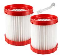 Accessoires de filtration compatibles avec l'aspirateur eau et poussière Bosch GAS 18V 10 L, filtre de rechange GAS18V-3/GAS18V-10L VF320H, filtre Hepa (2 pièces)