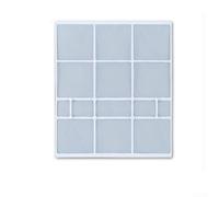Accessoires de filtre de climatisation pour Hisense conçus pour minimiser l'accumulation de poussière et la perte de performance (30 x 35 cm)