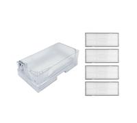 Accessoires De Filtre Lavables, Compatibles Avec Roborock, S7 / S7 MaxV / S7 MaxV Ultra, Pièces De Rechange For Le Filtre Du Bac À Poussière Du Robot Nettoyeur Et Chiffon De Nettoyage(5pcs)