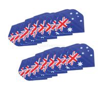 Accessoires de fléchettes pour vol Standard, conception de drapeau National, 20 pièces