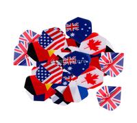 Accessoires de fléchettes professionnelles multicolores, 40 pièces, vol de fléchettes Standard