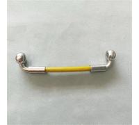 Accessoires de freinage Durite De Frein Et d'embrayage Hydraulique Renforcée Universelle pour Moto, 30 À 300 Cm, en Acier Tressé, Coudée 90°(120cm)