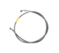 Accessoires de freinage Durite De Frein Hydraulique Tressée pour Motos (400 Mm - 2200 Mm), Raccord Banjo 28°, Diamètre 10 pour Suzuki pour Kawasaki pour Y-AMAHA(190cm)