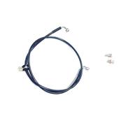 Accessoires de freinage pour Harley pour Heritage Softail FLST 1987-1990, 2006 pour Dyna Street Bob FXDB 2009-2011 Durite D'huile De Frein Avant Rallongée pour Monodisque Moto(58Inch)