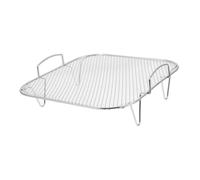 accessoires de friteuse à air accessoire air fryer accessoire cuisine Accessoire de four à air accessoires de four à friteuse à air grille de barbecue Acier inoxydable Silver Générique