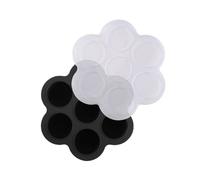 Accessoires De Friteuse À Air De 8 Pouces, Support De Brochette De Gril Carré For Friteuse À Air, Four For 5,5 L, Compatible For COSORI, Compatible For Philips, Panier(Egg bite mold)