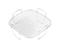 Accessoires De Friteuse À Air De 8 Pouces, Support De Brochette De Gril Carré For Friteuse À Air, Four For 5,5 L, Compatible For COSORI, Compatible For Philips, Panier(4 handle grill rack)