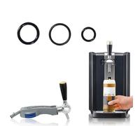 Accessoires de fût Homebrew comprenant six joints toriques en caoutchouc pour machine à bière pour sceller et entretenir en toute sécurité les poteaux de fût et couvercles de gazéification