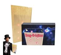 Accessoires de gadgets d'illusion de scène magique, sac en papier avec tours de doigt Magic Tricks | Apparaissent d'éclairage des accessoires magiques | NEWS CRIATIF Light Magic Classic Tricks Toy