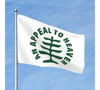 Accessoires de garage pour homme avec drapeau « An Appeal To Heaven » pour chambre d'université (30 x 45 cm)