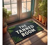 Accessoires de garage pour Man Cave The Tanned Room : une expérience relaxante de spa, paillasson d'extérieur pour la maison, entrée, décoration pour chambre à coucher (40 x 60 cm)