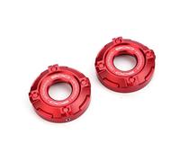 Accessoires de Garniture de Cache-Amortisseur Avant for Moto, compatibles avec Z900, Z 900 RS SE et Z650 (2017-2025)(900-Red)